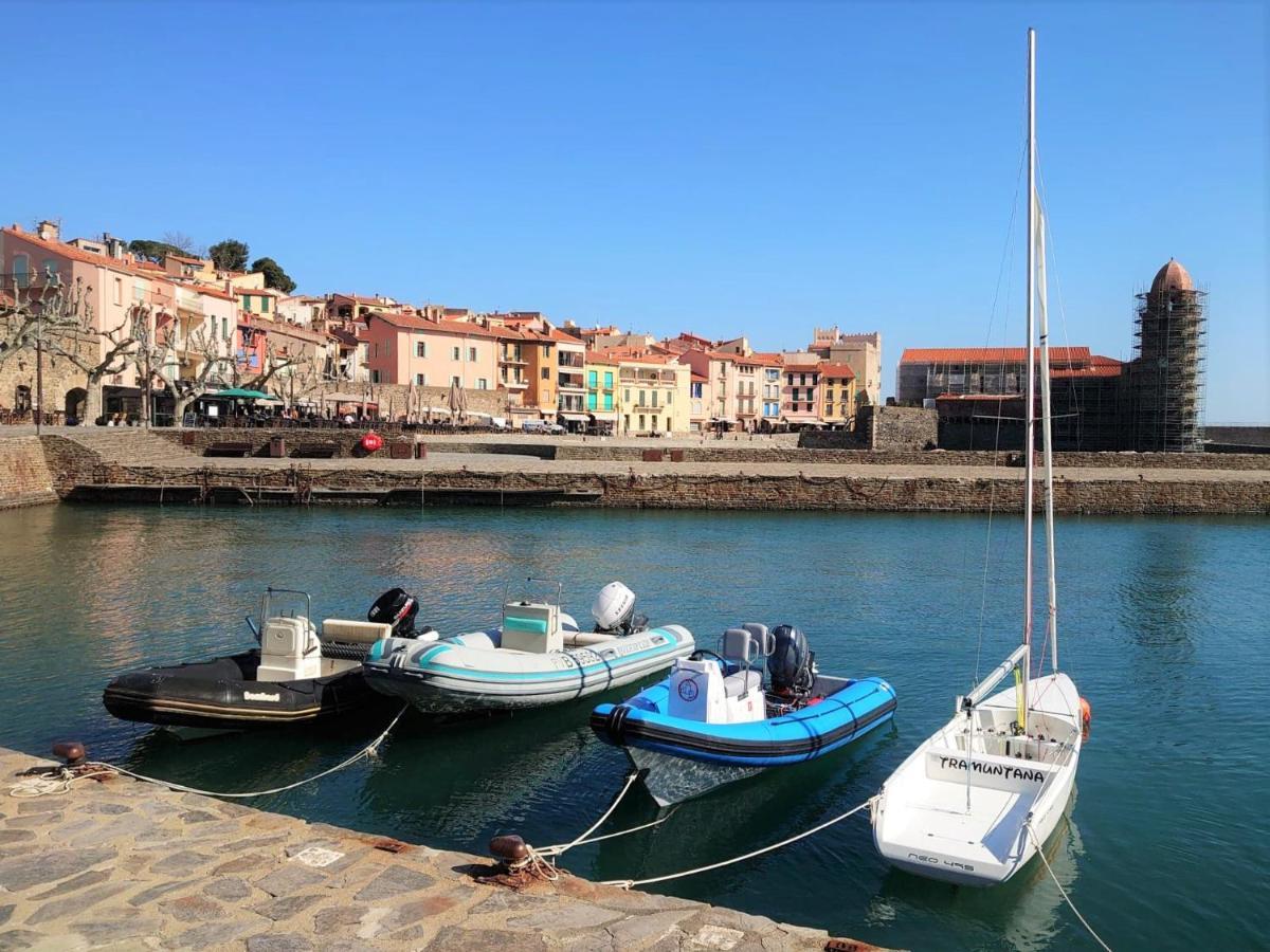 4Rb4 Appartement Type T2 Bord De Mer Acces Plage Direct Collioure Exterior foto